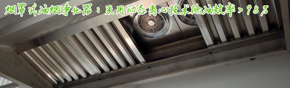 煙罩式油煙凈化器，除油效率>98%，川菜湘菜凈化首選！